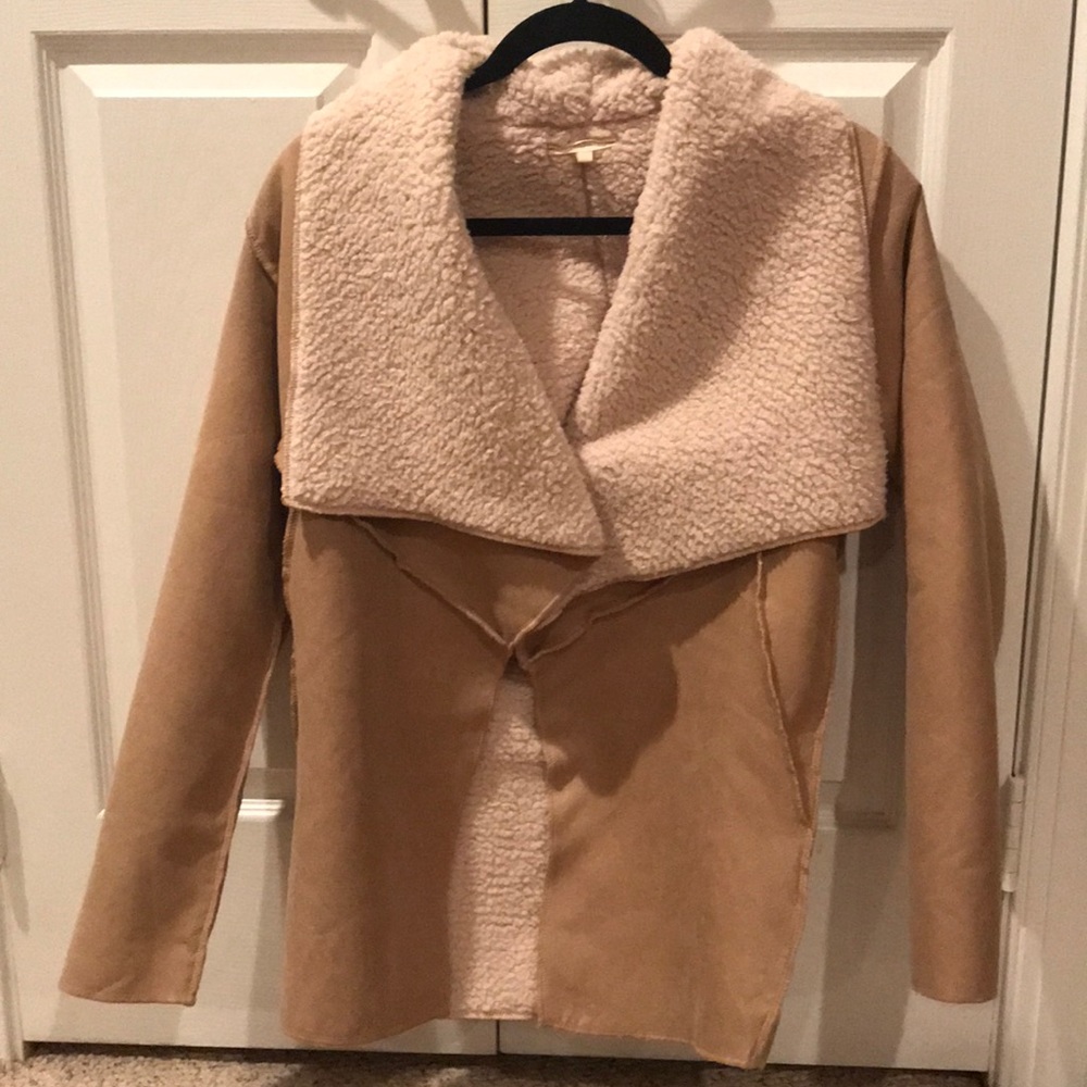 NWOT, super soft and cozy, Sherpa lined jacket